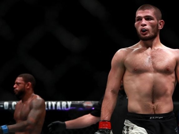 Khabib Nurmagomedov Khabib Abdulmanapovich Nurmagomedov (Russian: Хабиб Ðбдулманапович Ðурмаг...